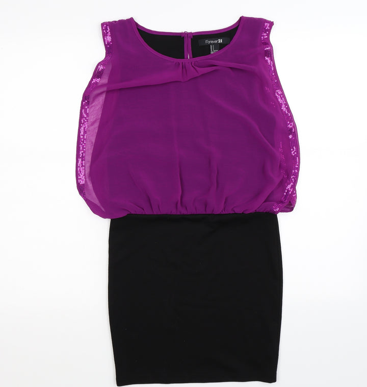 FOREVER 21 Womens Multicoloured Bodycon Size S
