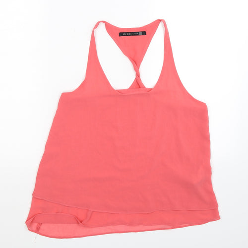 Zara Womens Pink   Basic Tank Size S