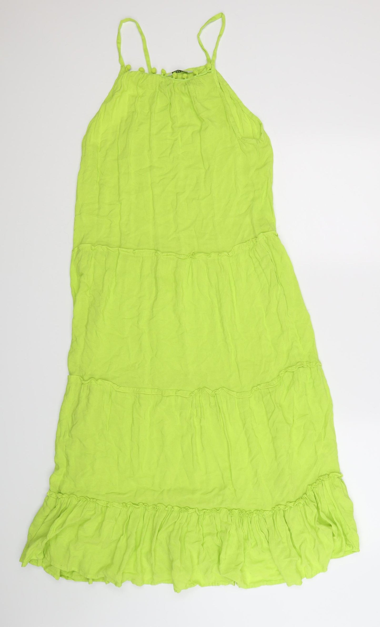 Papaya Womens Green   Tank Dress  Size 10