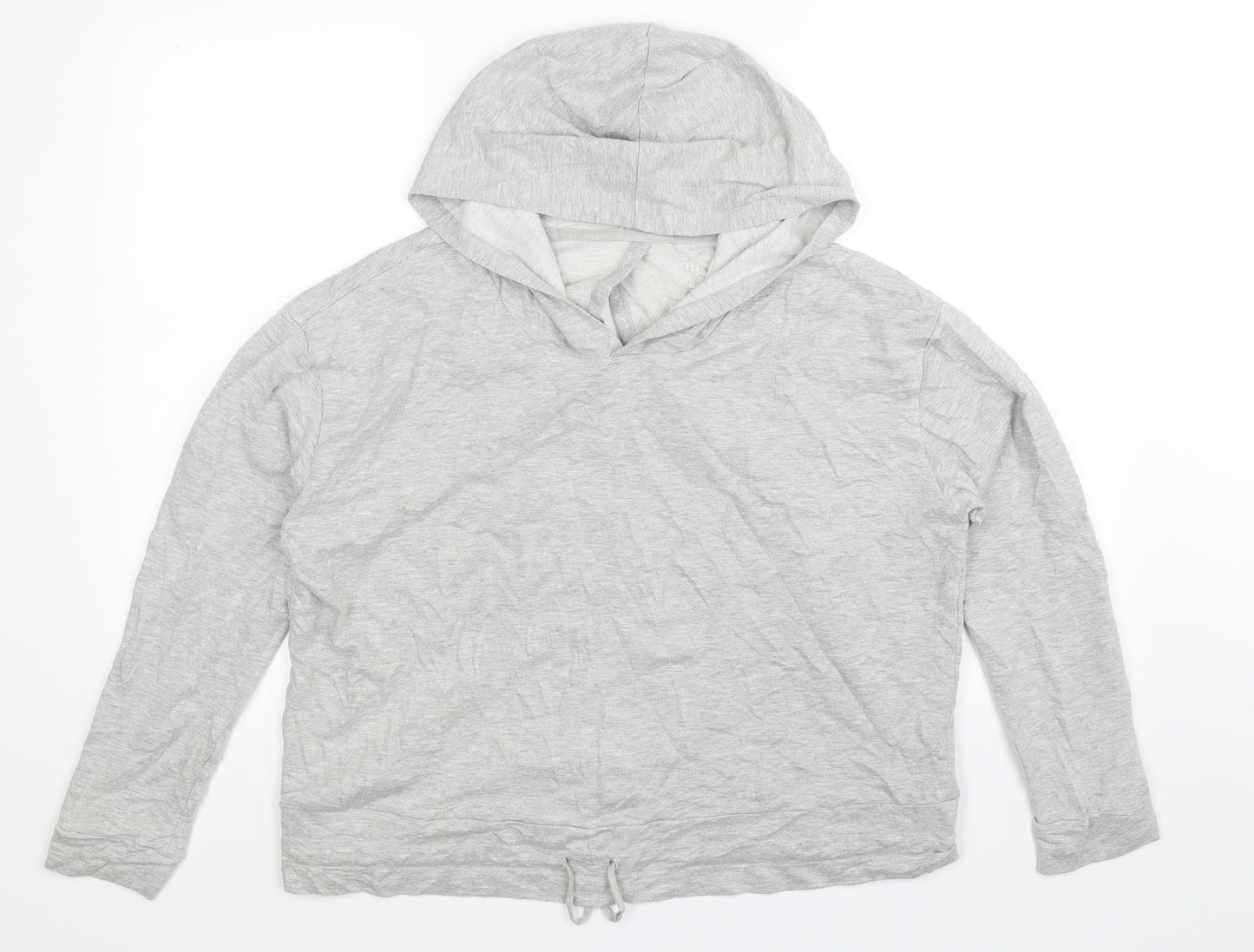 SOHO Womens Grey   Pullover Hoodie Size M