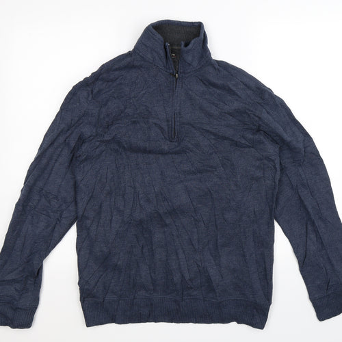 Arrow Mens Blue   Pullover Sweatshirt Size S
