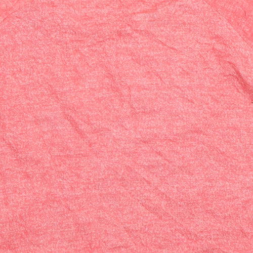 Electric Pink Womens Pink   Basic T-Shirt Size XS