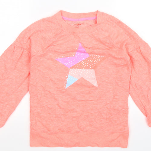 Cat & Jack Womens Pink   Pullover Sweatshirt Size 12