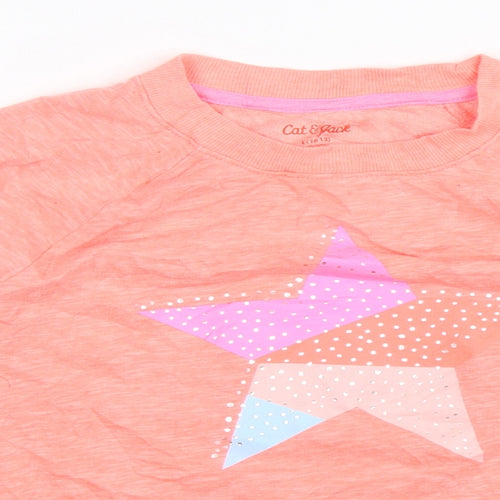 Cat & Jack Womens Pink   Pullover Sweatshirt Size 12