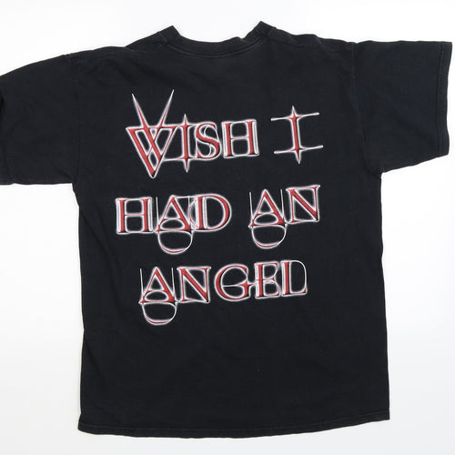 Fruit of the Loom Mens Black    T-Shirt Size L