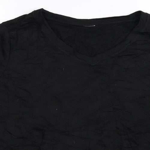 Preworn Womens Black   Pullover Sweatshirt Size 2XL