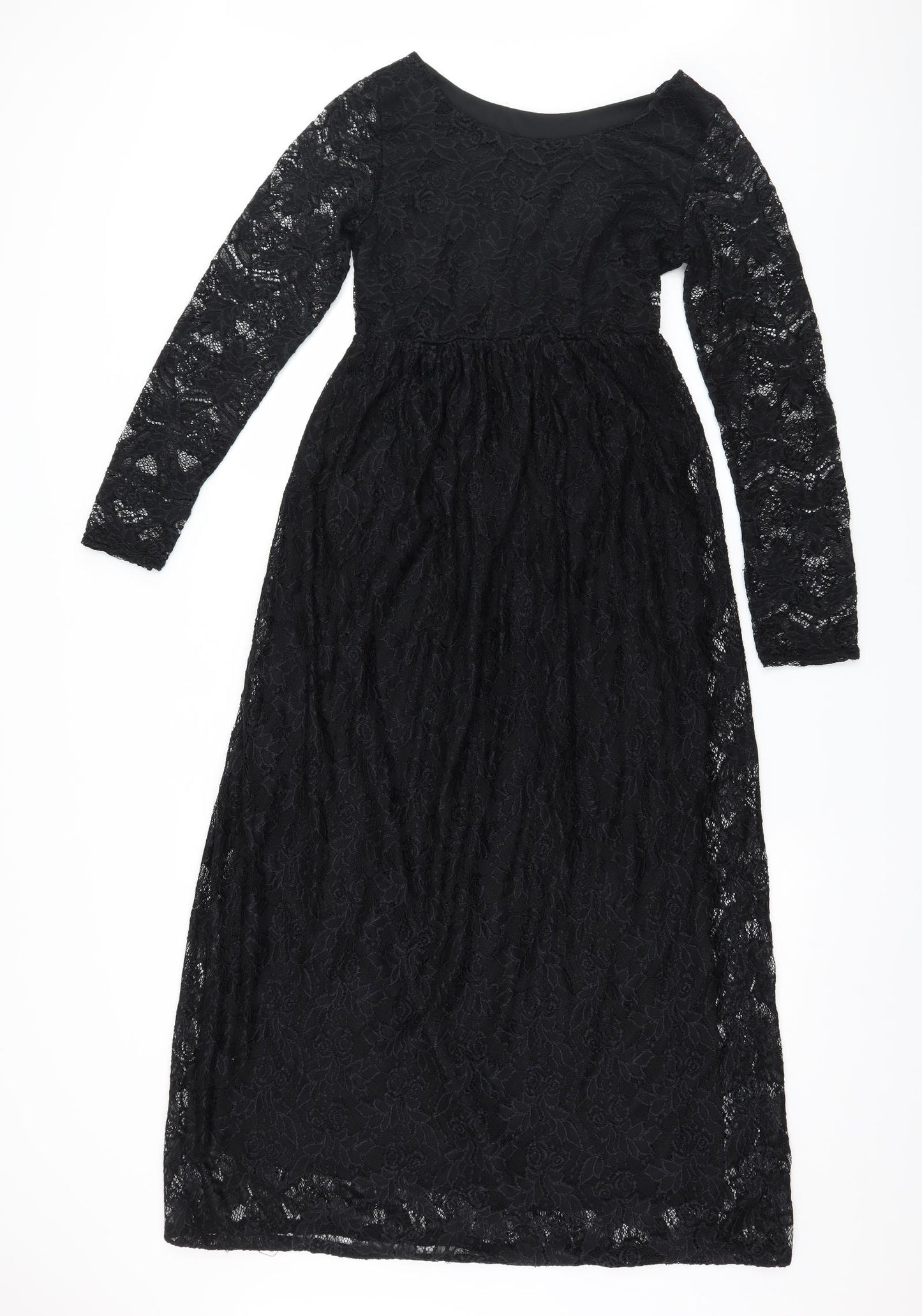 Preworn Womens Black   Ball Gown  Size 12