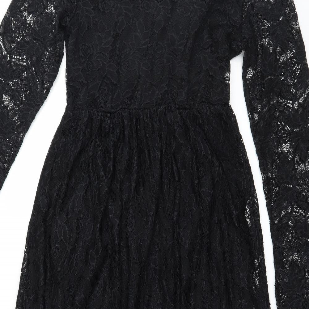 Preworn Womens Black   Ball Gown  Size 12