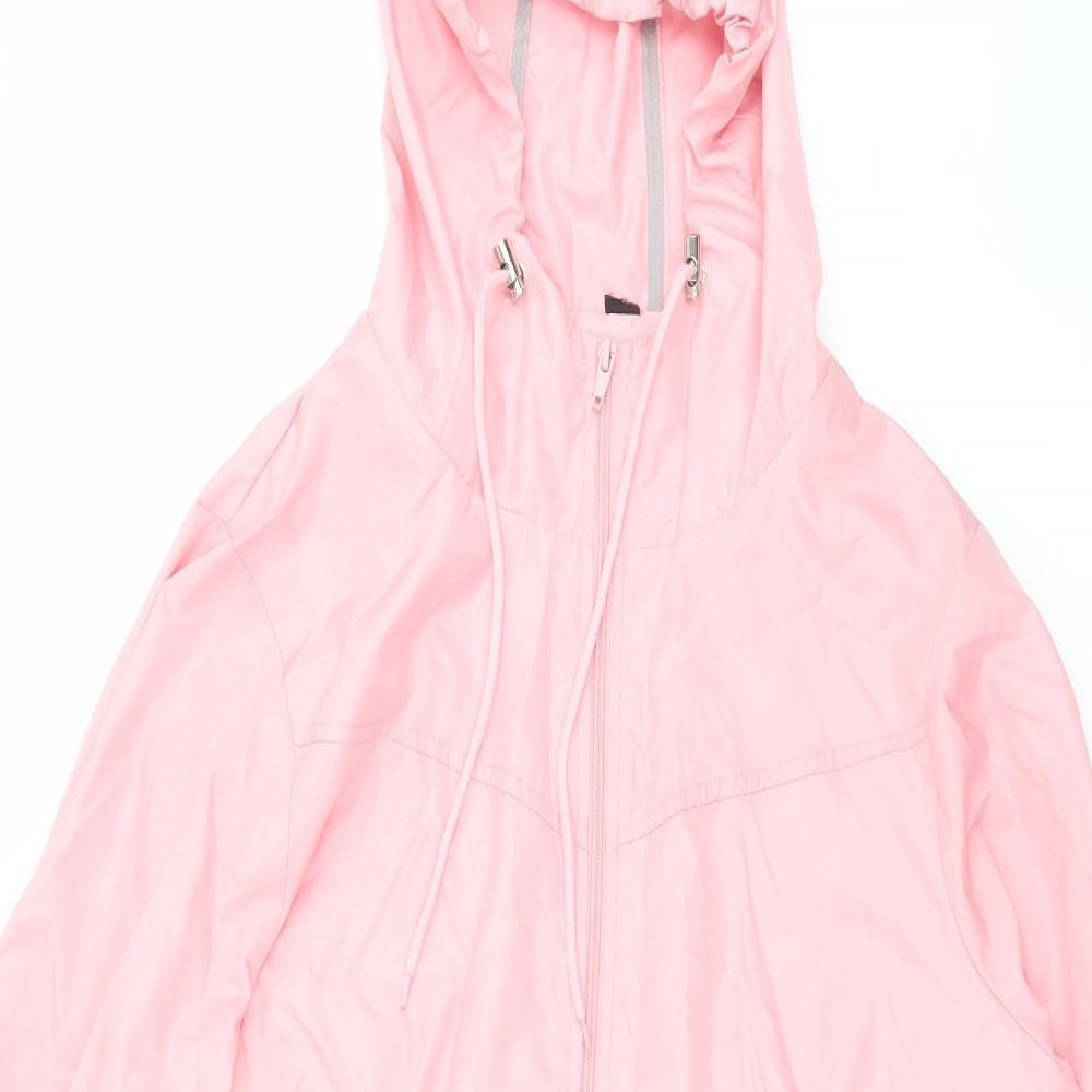 Yours Womens Pink   Rain Coat Coat Size 16