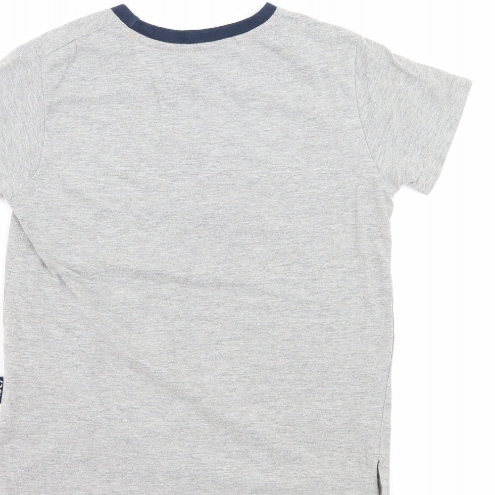 Primark Boys Grey   Basic T-Shirt Size 5-6 Years