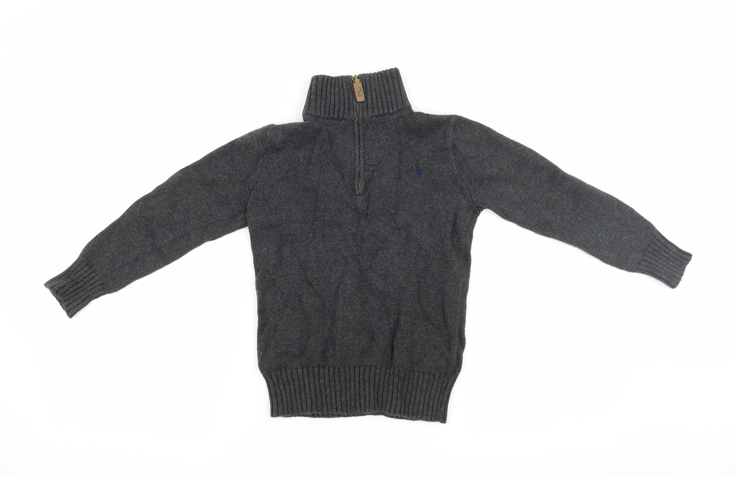 Ralph Lauren Boys Grey   Pullover Jumper Size 6 Years