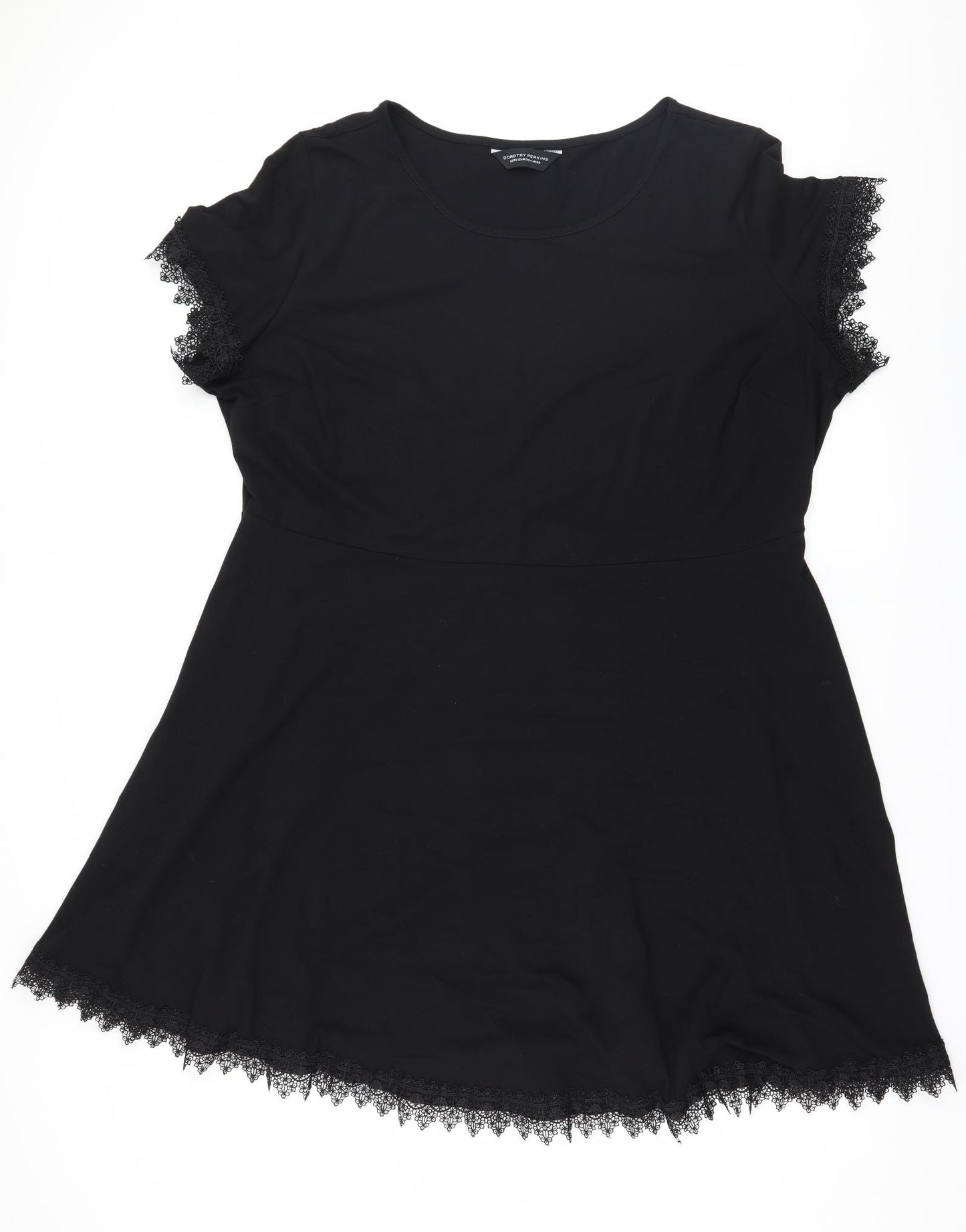 Dorothy Perkins Womens Black   A-Line  Size 26