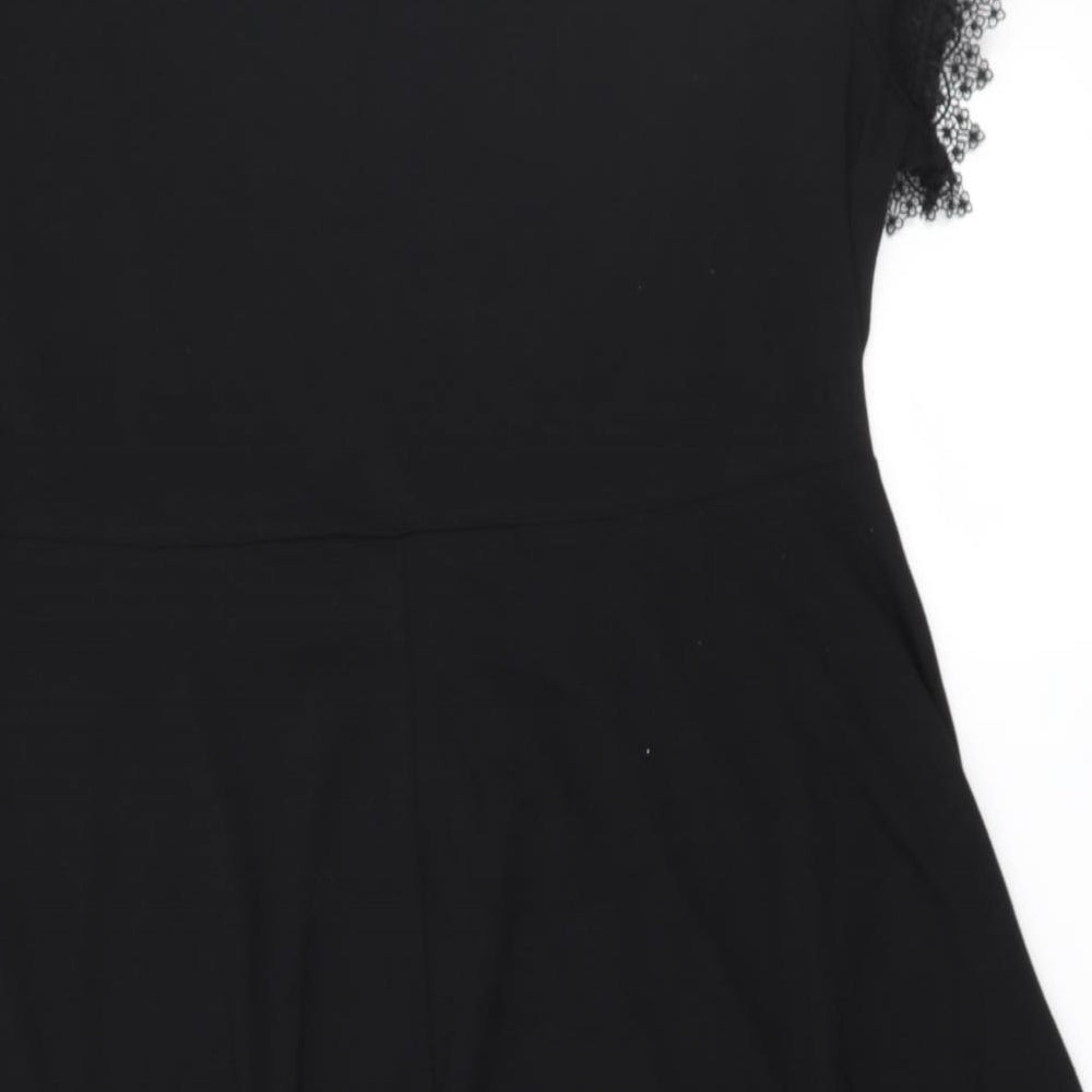 Dorothy Perkins Womens Black   A-Line  Size 26