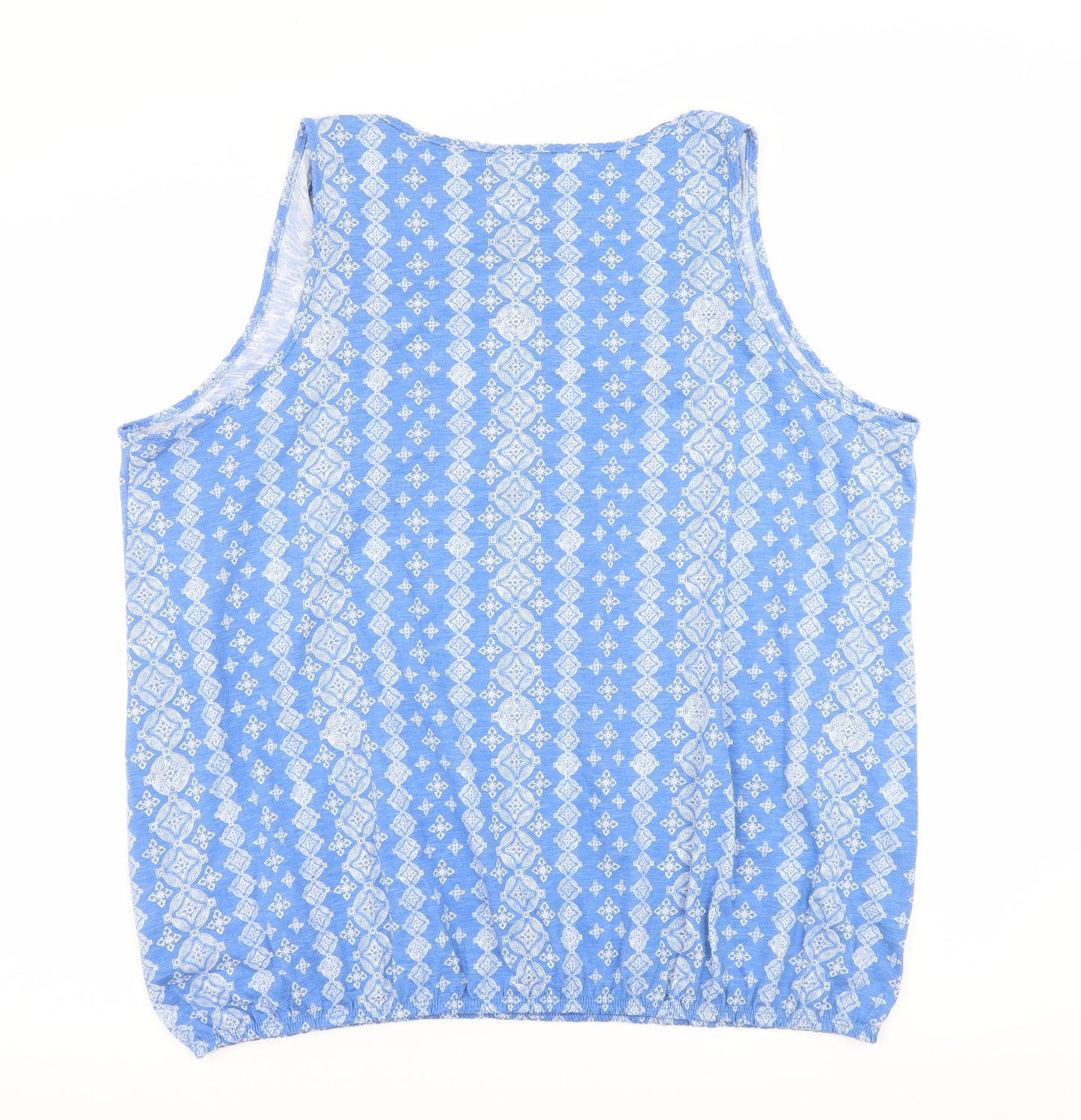 George Womens Blue   Basic Blouse Size 24