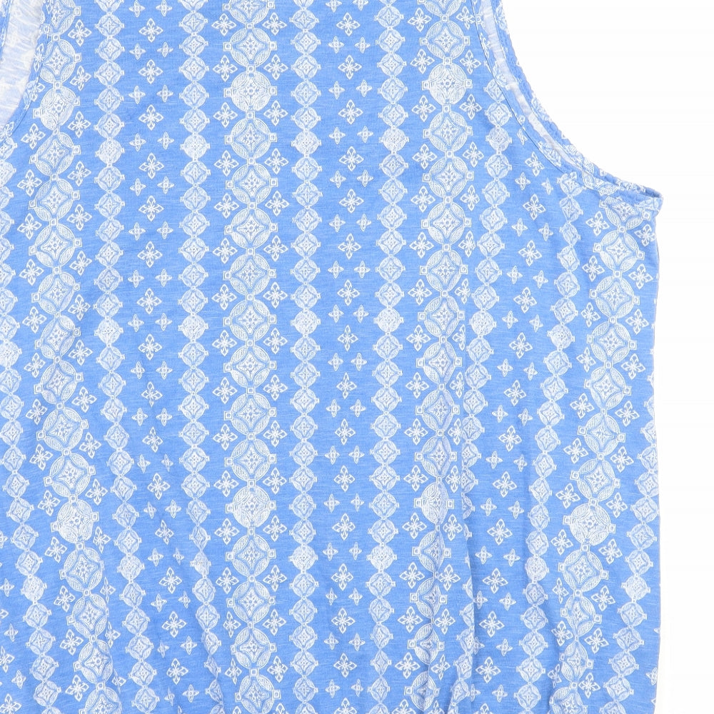 George Womens Blue   Basic Blouse Size 24