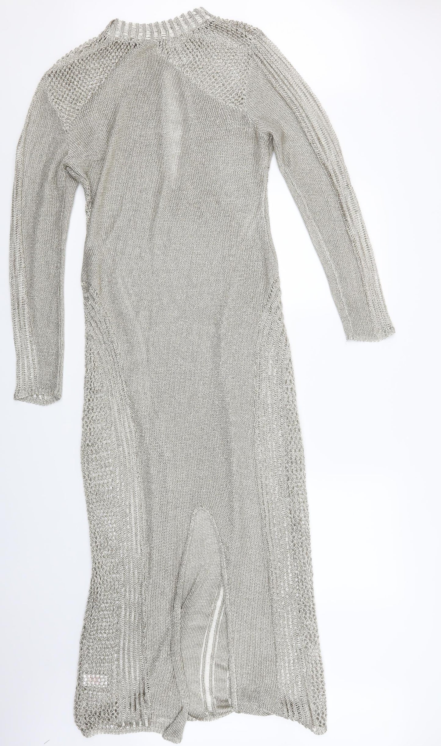 Boohoo Womens Gold   A-Line  Size 14