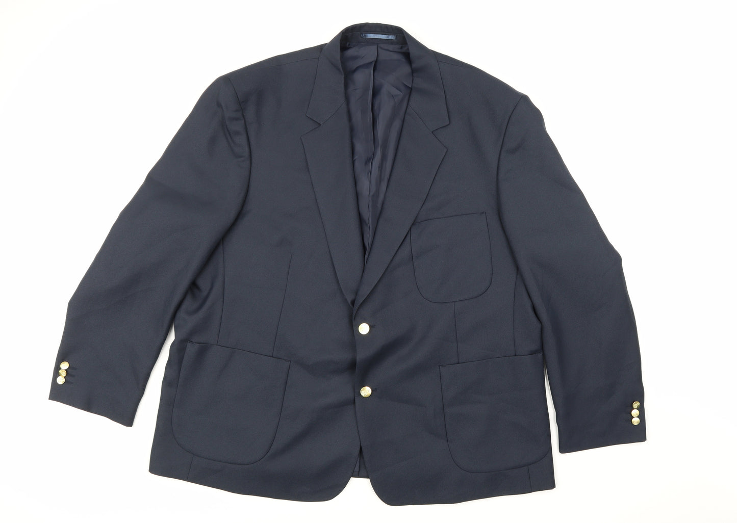 Chums Mens Blue   Jacket Suit Jacket Size 52