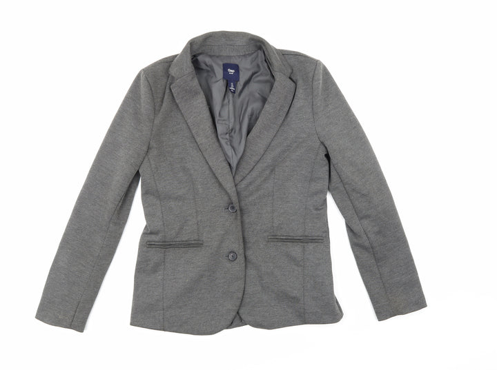 Gap Womens Grey Jacket Suit Jacket Size 6