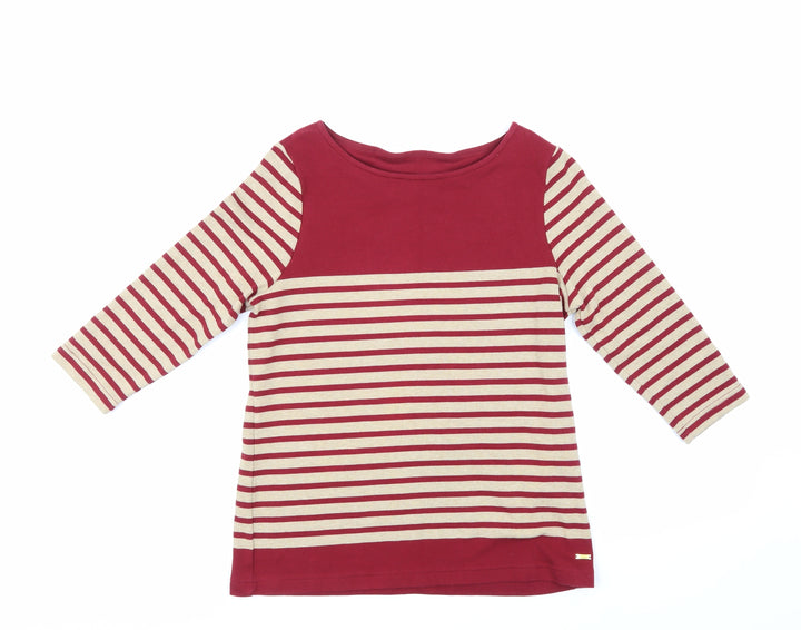 DASH Womens Multicoloured Striped  Pullover Jumper Size 14