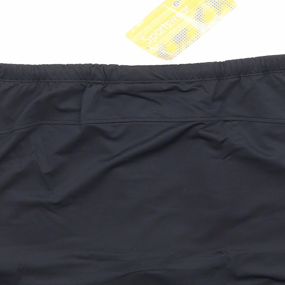 Edallion Womens Black   Skort  Size 35 in