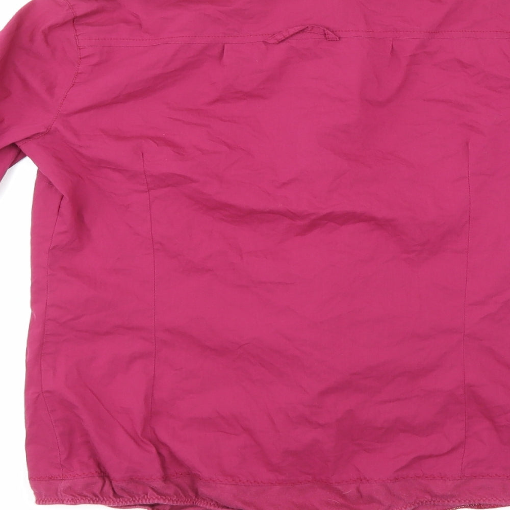 Top Secret Womens Purple   Basic Button-Up Size 36