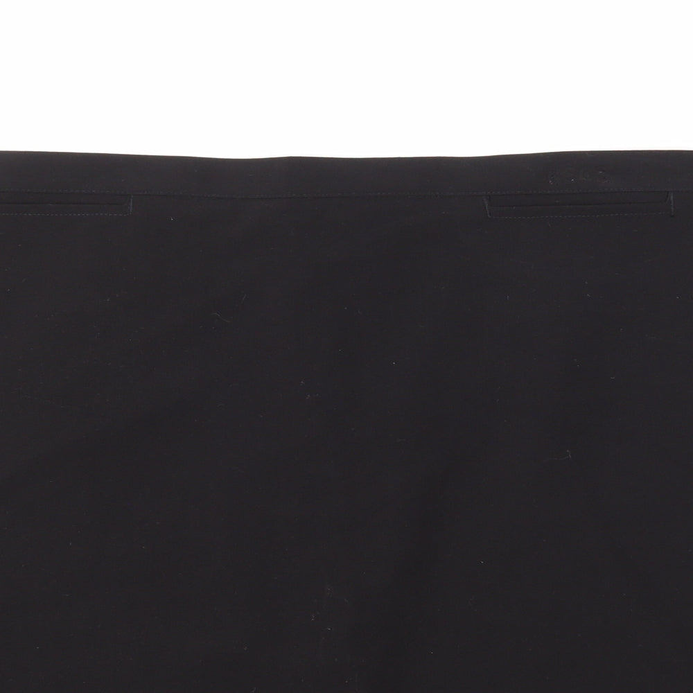 Banner Womens Black   A-Line Skirt Size 34 in