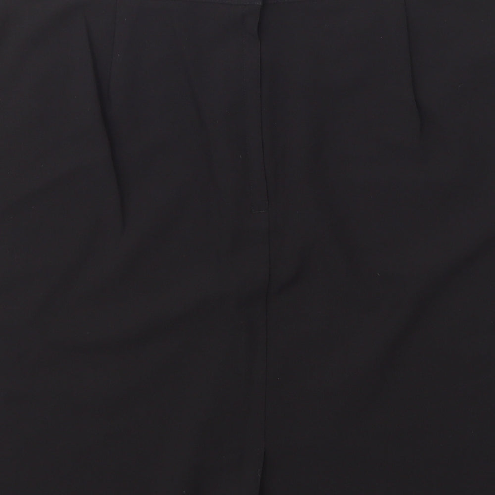 Banner Womens Black   A-Line Skirt Size 34 in