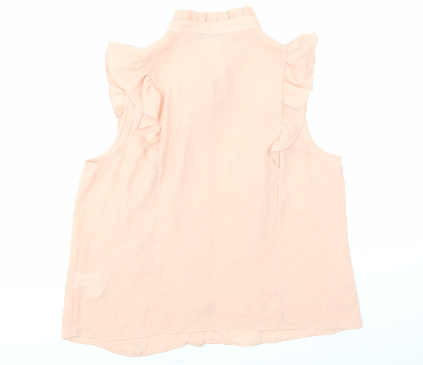 M&S Womens Pink   Basic Blouse Size 14