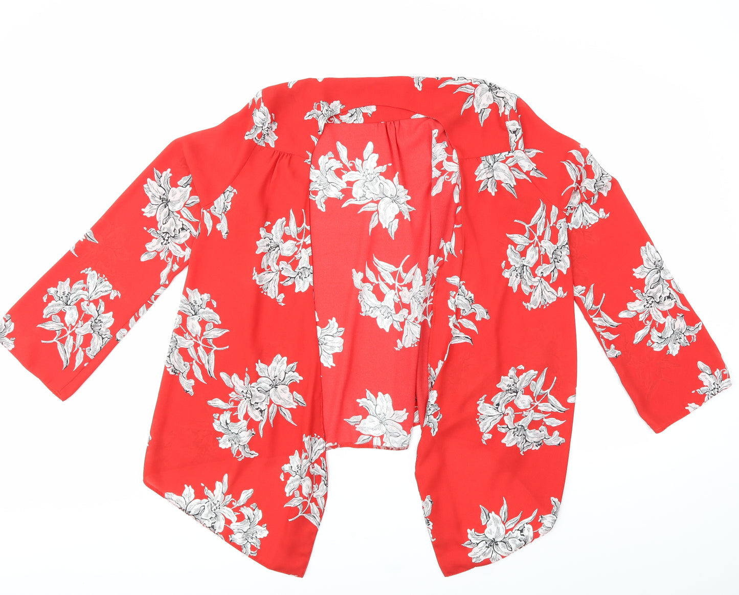 George Womens Multicoloured Floral  Cape Jumper Size 16