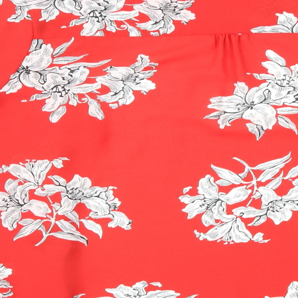 George Womens Multicoloured Floral  Cape Jumper Size 16