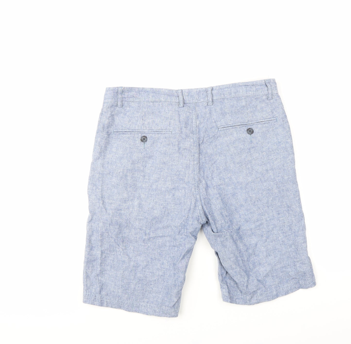 SWEAR & MASON Mens Blue   Cargo Shorts Size 32 in