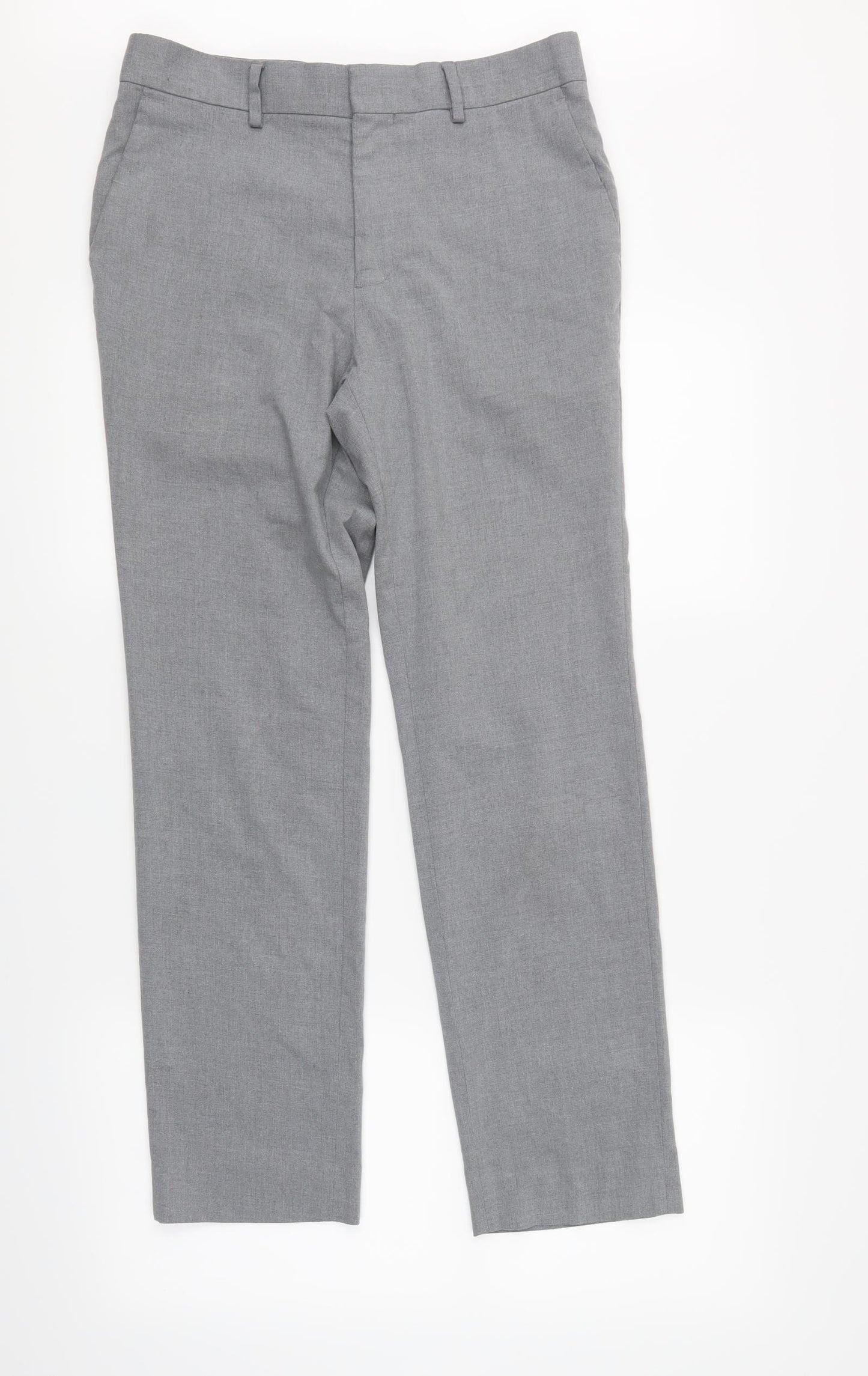 New Look Men Mens Grey   Trousers  Size 30 L28 in