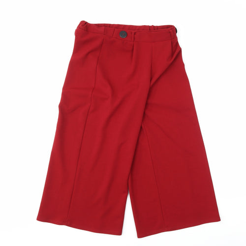George Womens Red   Cropped Trousers Size 30 in L20 in