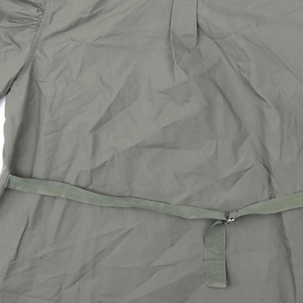 NEXT Womens Green   Basic Button-Up Size 8