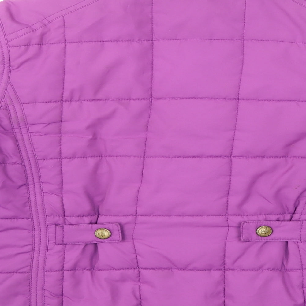 Wolsey Womens Purple   Windbreaker Coat Size 10