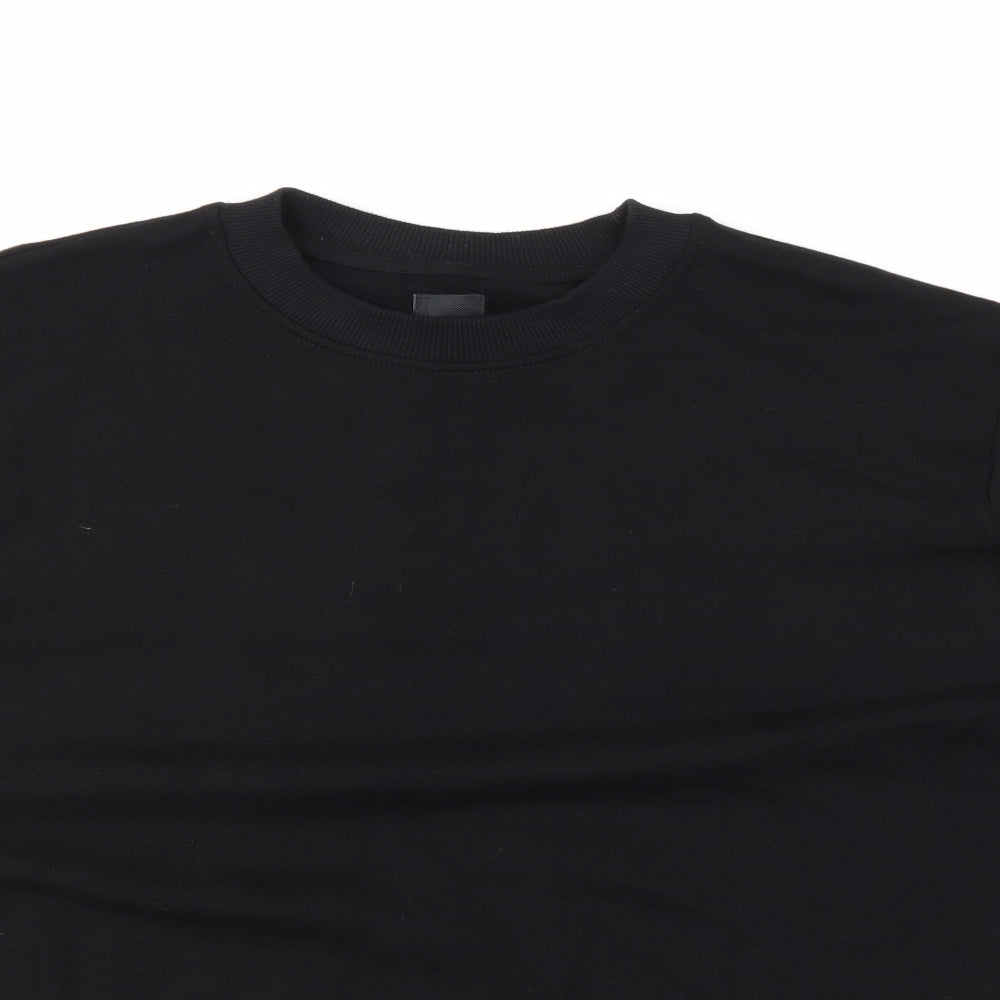 River Island Womens Black   Pullover Jumper Size L