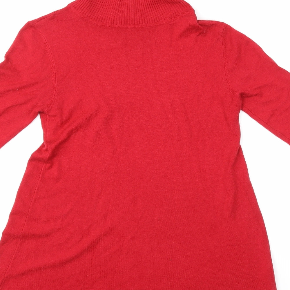Finery Womens Red   Jumper Dress  Size L