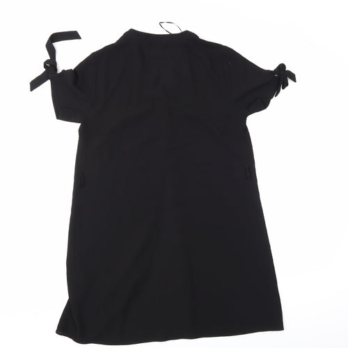Papaya Womens Black   T-Shirt Dress  Size 10