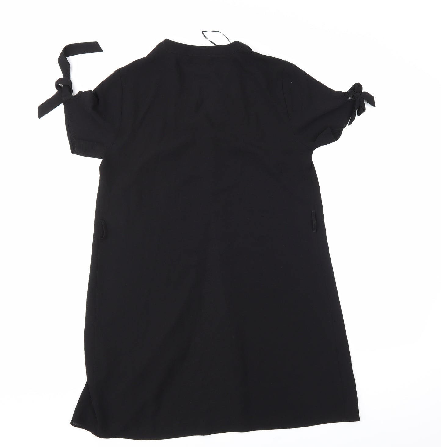 Papaya Womens Black   T-Shirt Dress  Size 10
