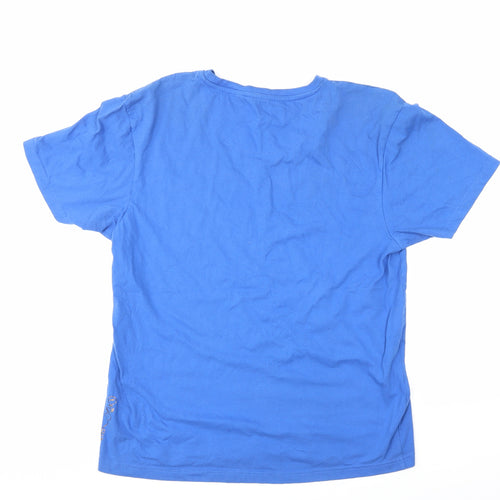 ET Jeans Mens Blue    T-Shirt Size L