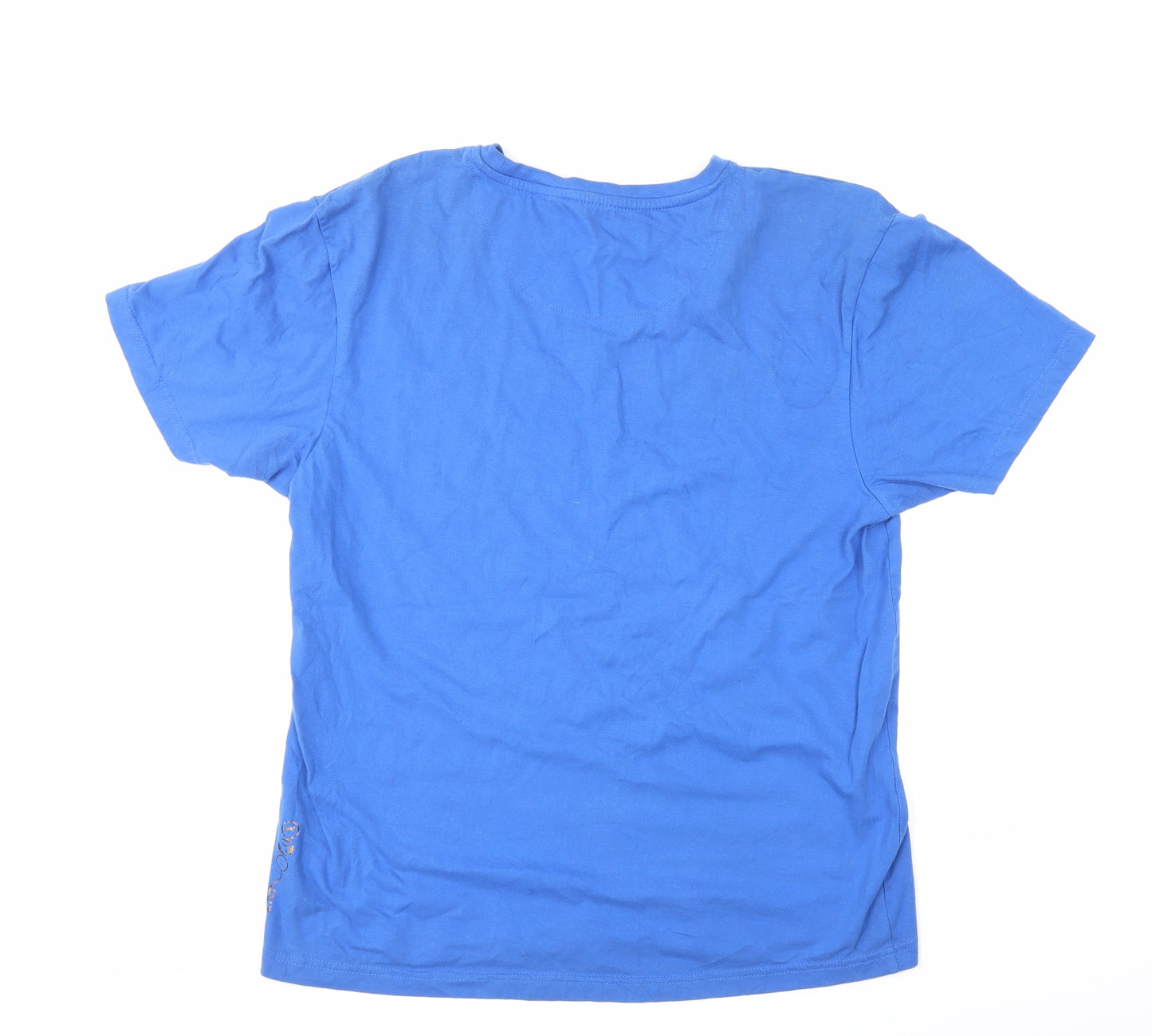 ET Jeans Mens Blue    T-Shirt Size L