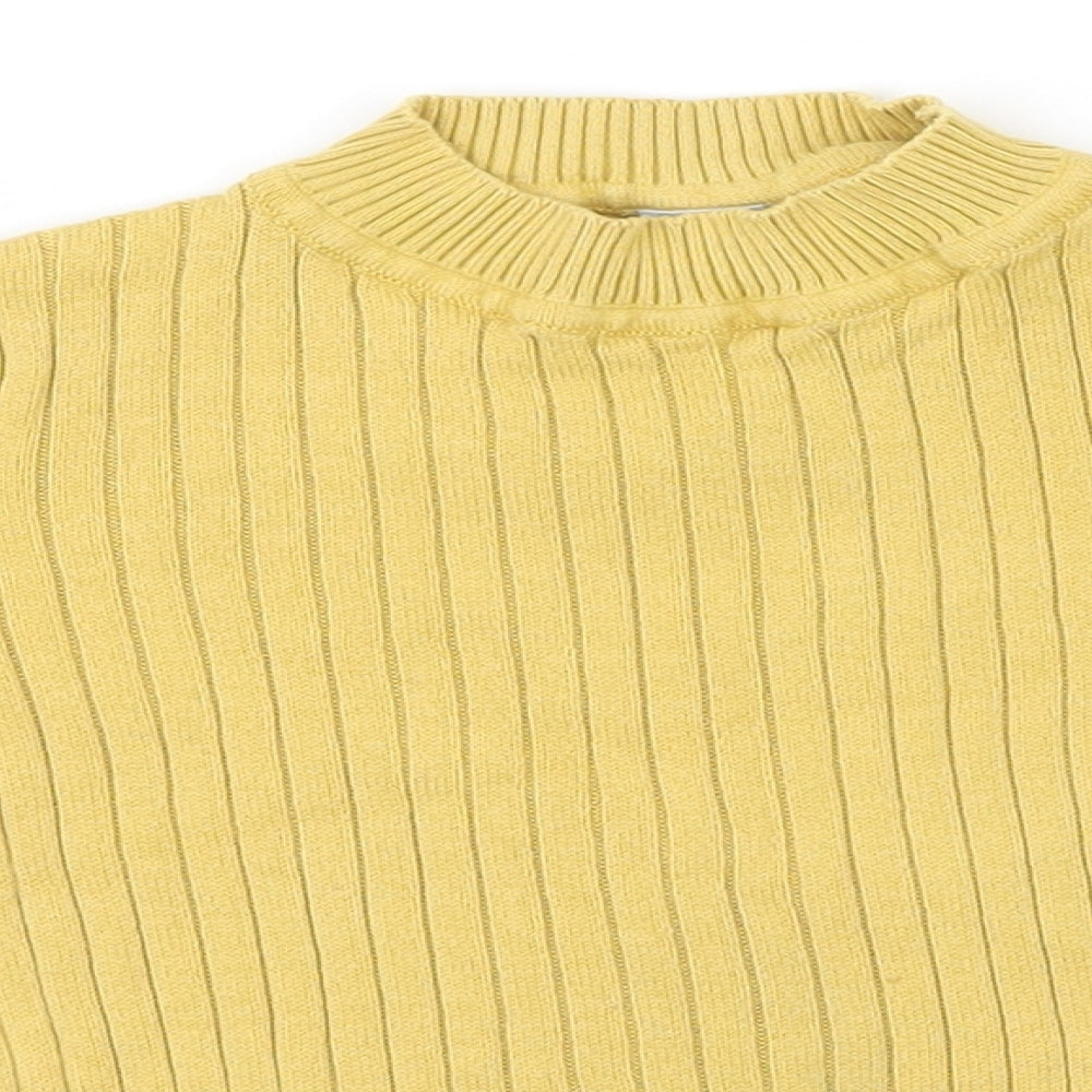 TU Boys Yellow   Pullover Jumper Size 2-3 Years