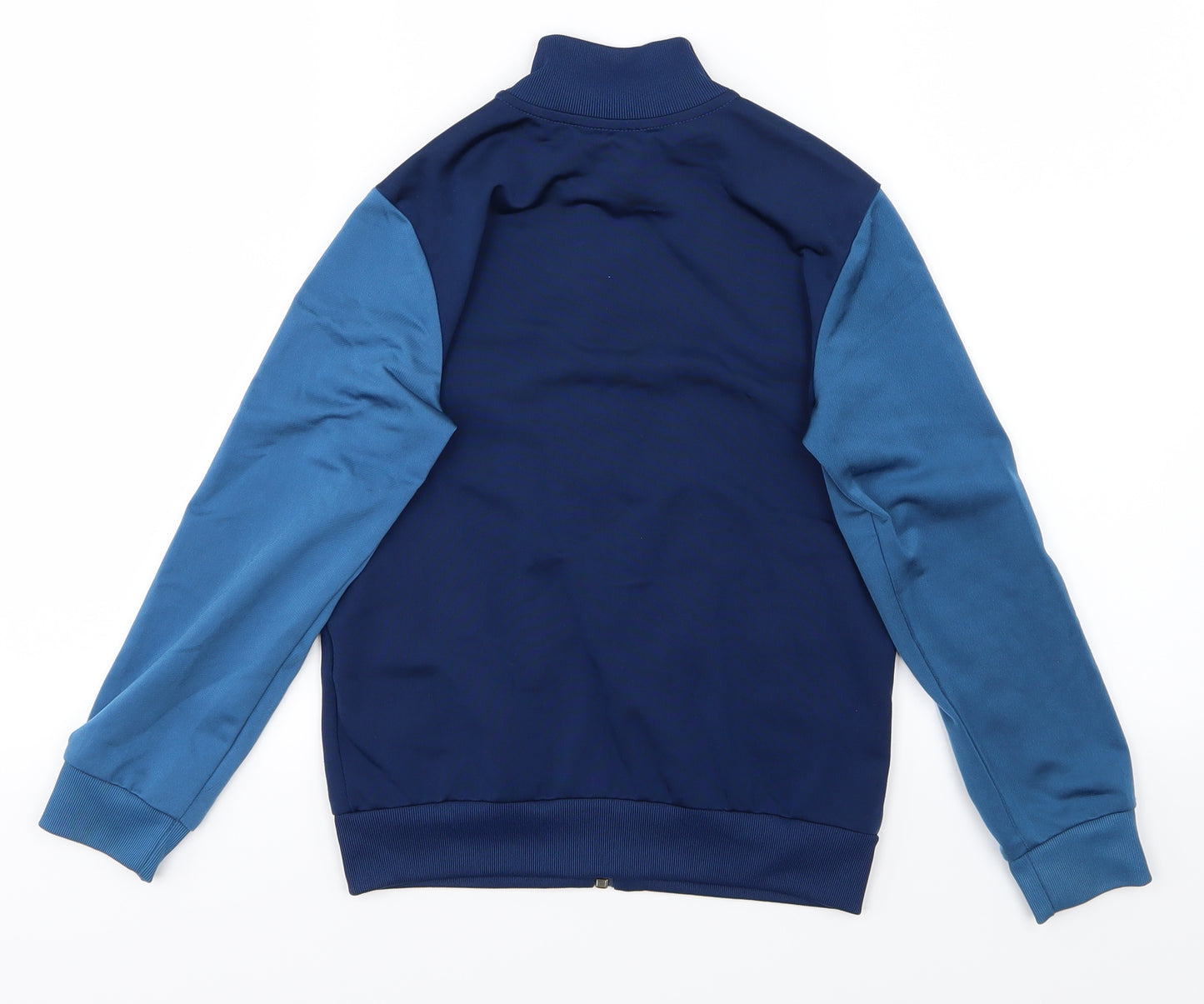 Addidas Boys Blue Striped  Jacket  Size 7-8 Years