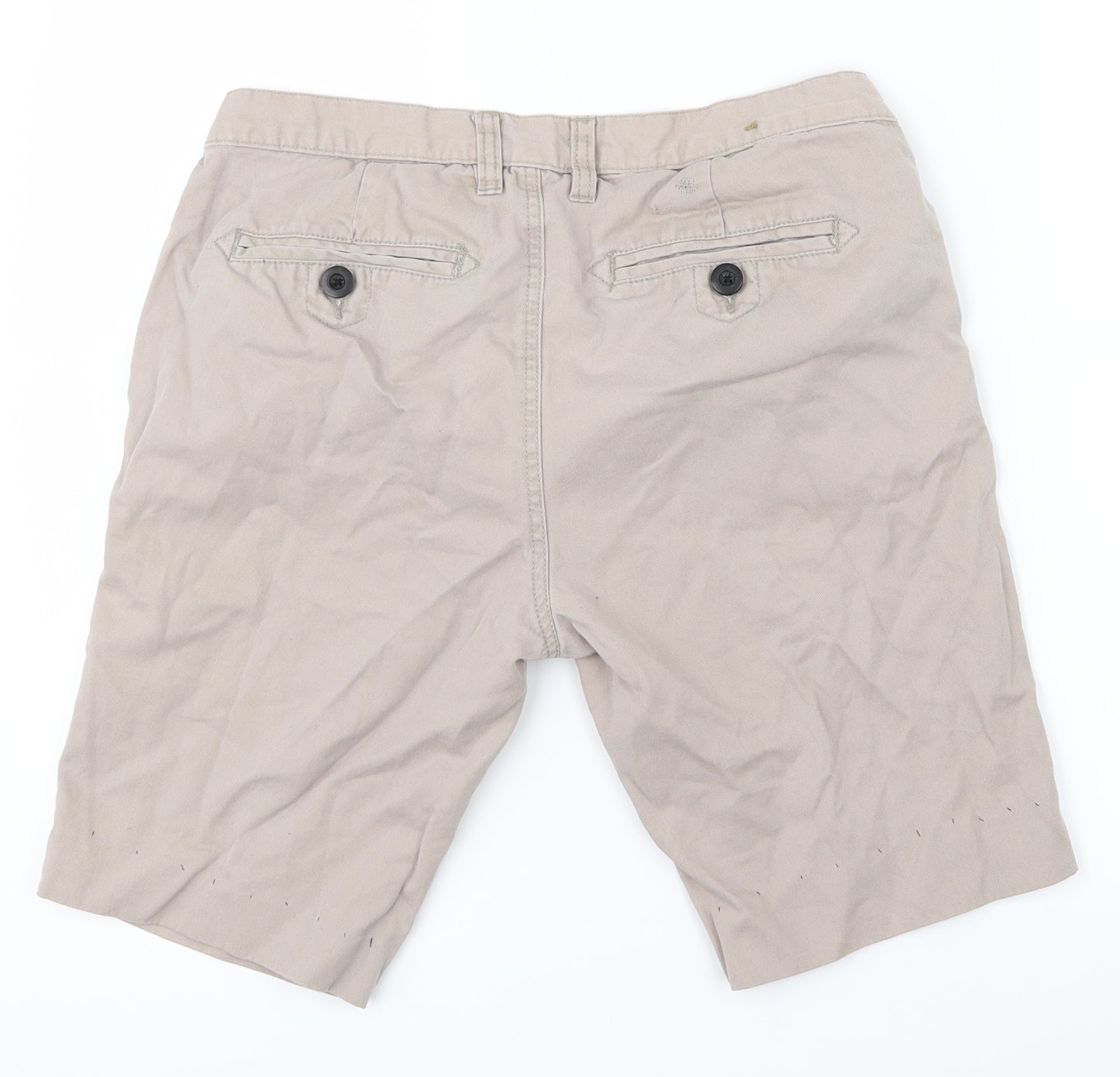 Denim co Mens Beige   Cargo Shorts Size M