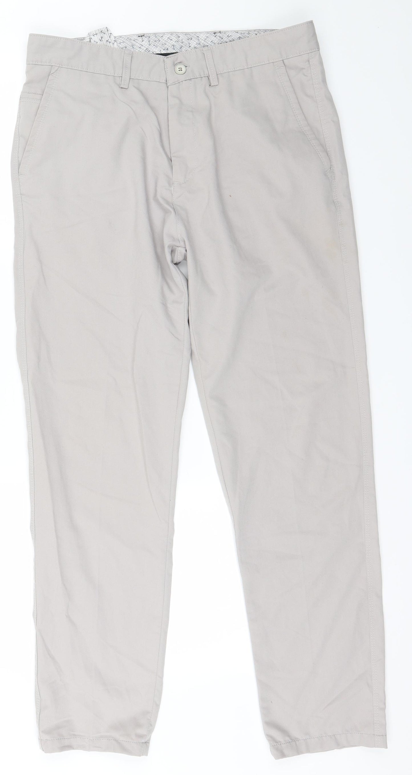 Alvis Mens Beige   Chino Trousers Size 44 L27 in