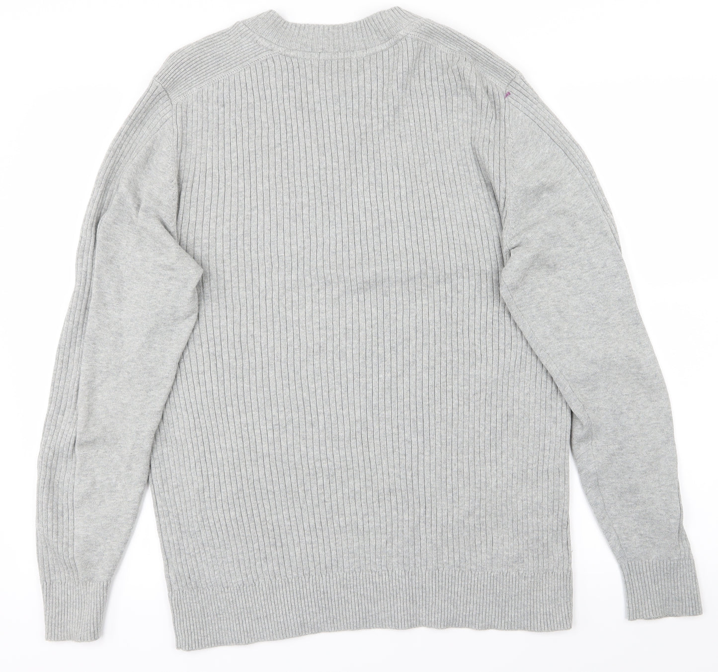 George Mens Grey   Pullover Jumper Size M