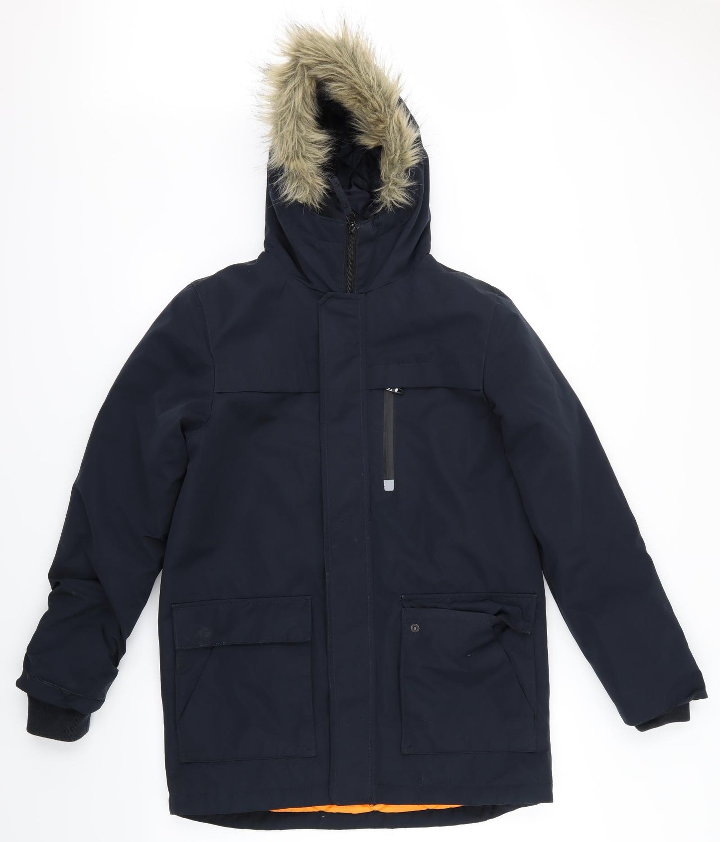 NEXT Boys Blue   Basic Coat Coat Size 13 Years