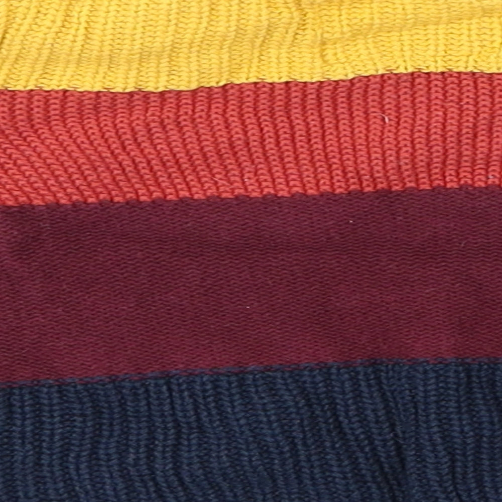 F&F Boys Yellow Striped  Pullover Jumper Size 9-12 Months
