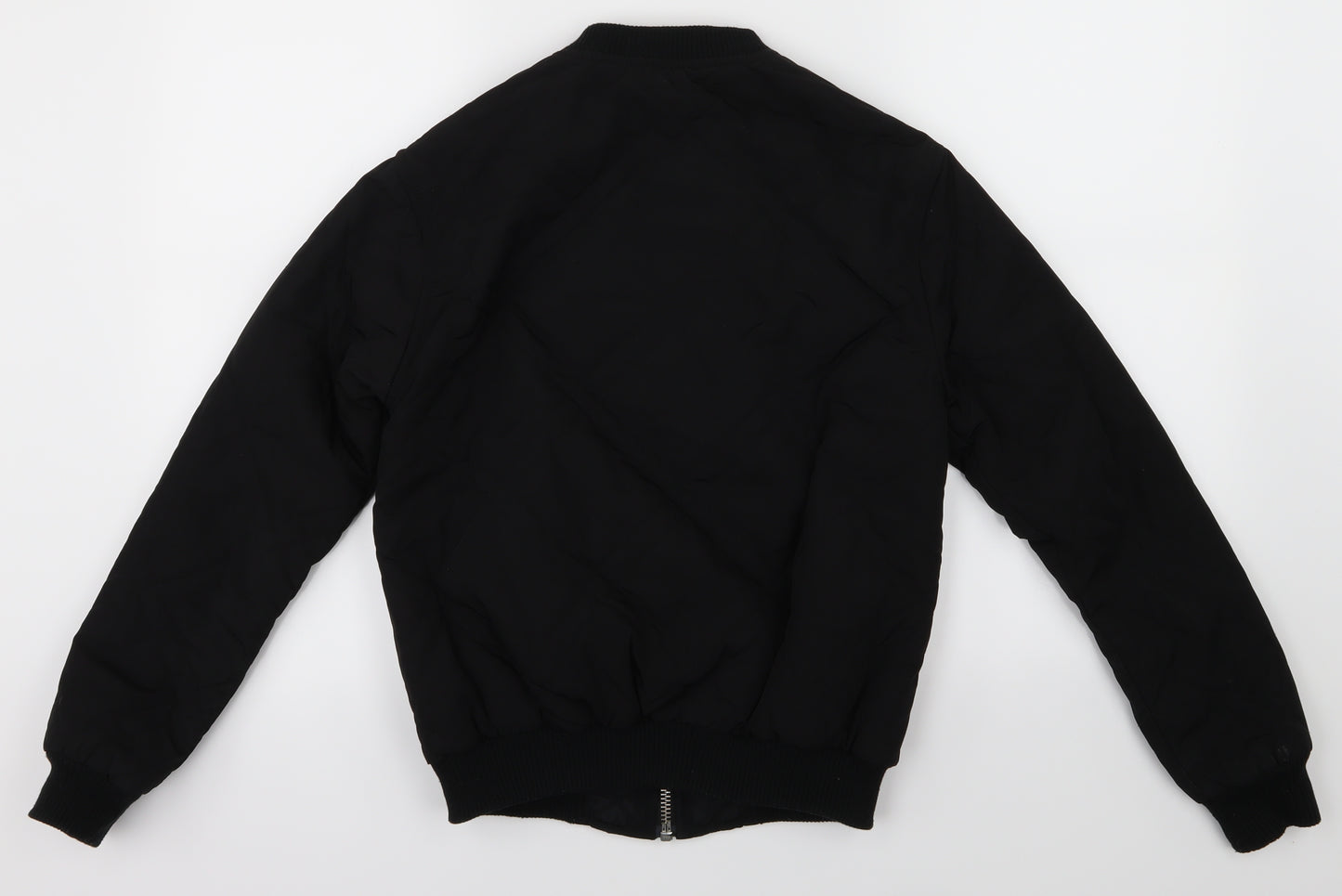 Topshop Womens Black   Bomber Jacket Coat Size 8