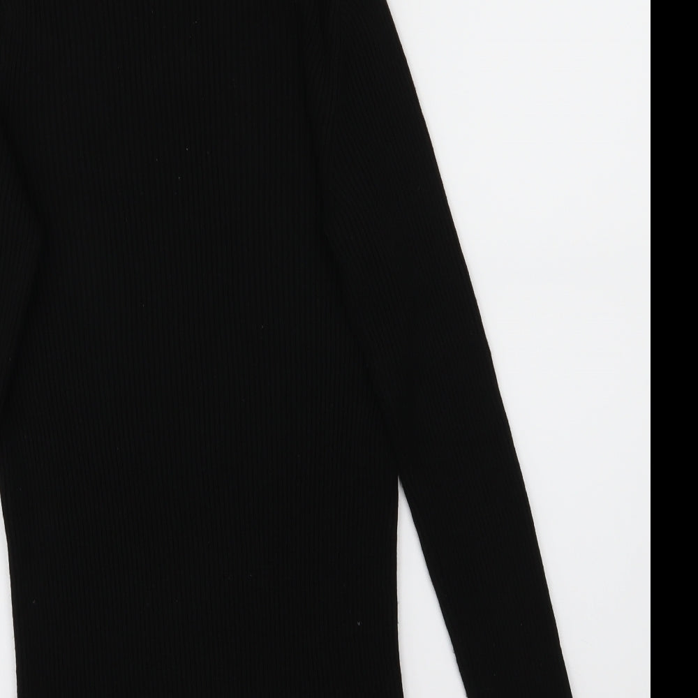 ASOS Womens Black   Shirt Dress  Size S